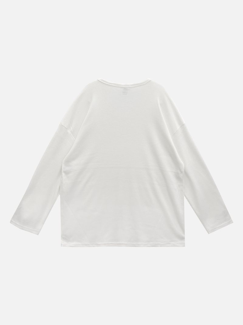 Module Basic Waffle Uniqlo Long Sleeve 4C