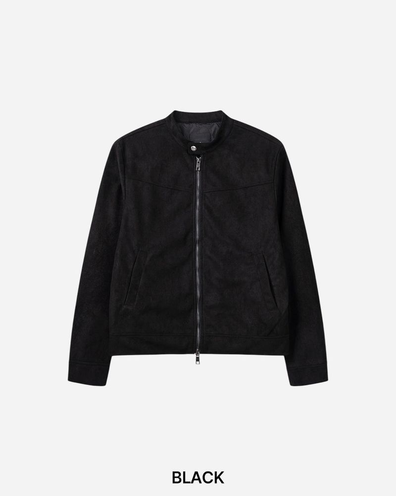 Nova Suede Snap Jacket