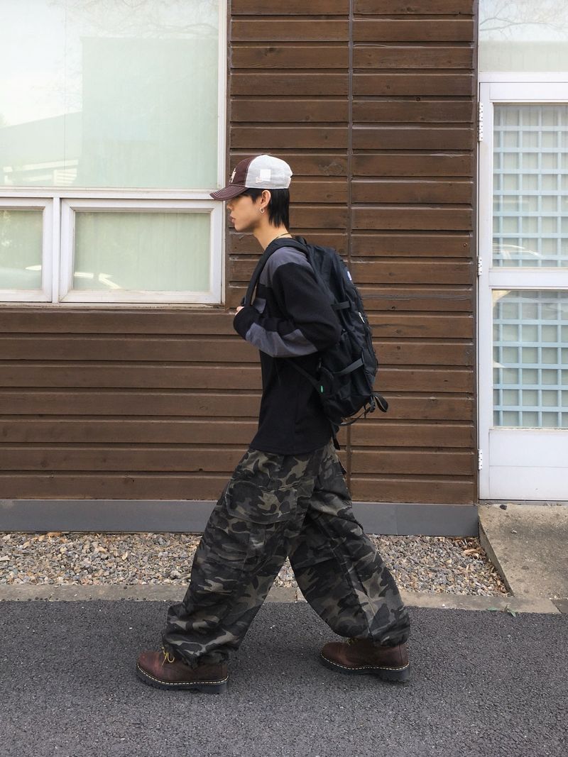 Birkin Camo Wide Pants 2C