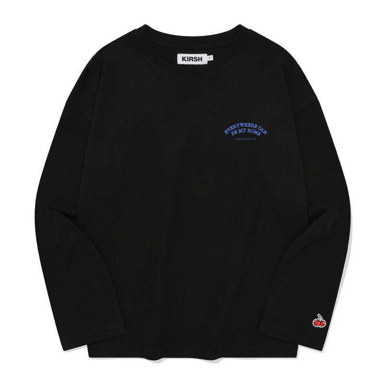 BOHEMIAN GRAPHIC LONG SLEEVE [BLACK]
