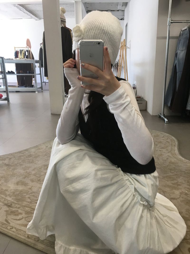 Damien Lowe long skirt (3color)
