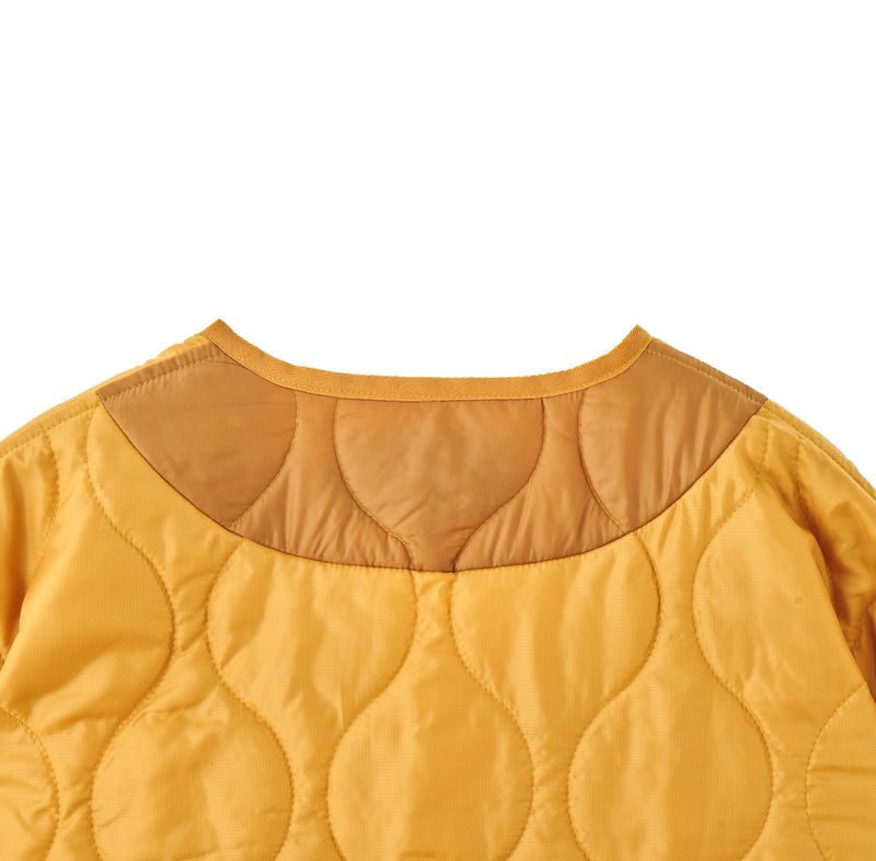 LAMB LIVELIHOOD QUILTING JACKET (ORANGE)