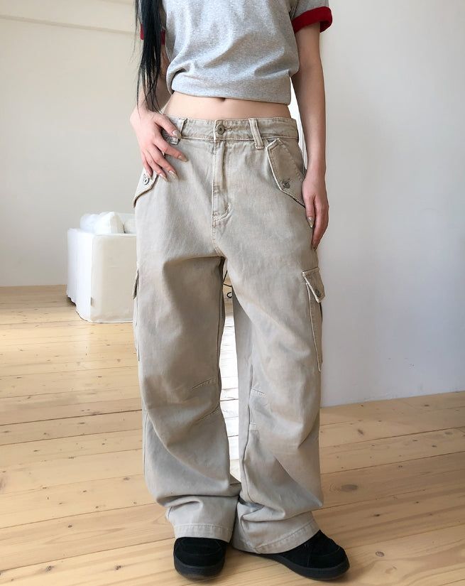 ULAN（ユレン）の「Raiden Washed Flap Cargo Pants（Pants）」