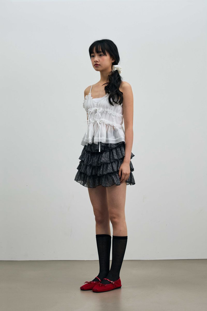 GENIE SLEEVELESS TOP / WHITE