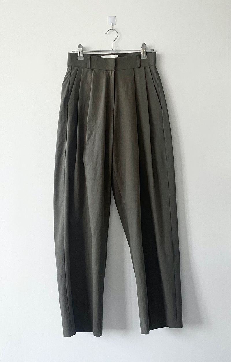 Pintuck u.s army pants