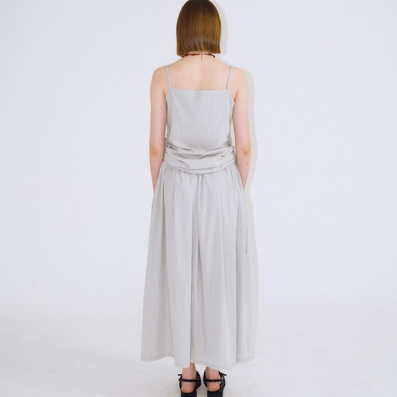  Drape Volume Skirt -2colors