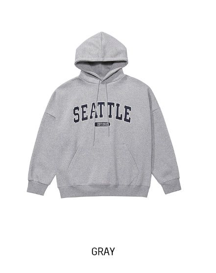 Seattle Patch Sweat Hoodie Pants Set
