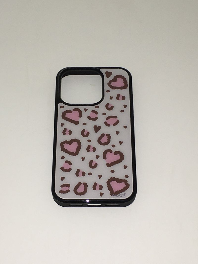 heart leopard (gray) case 
