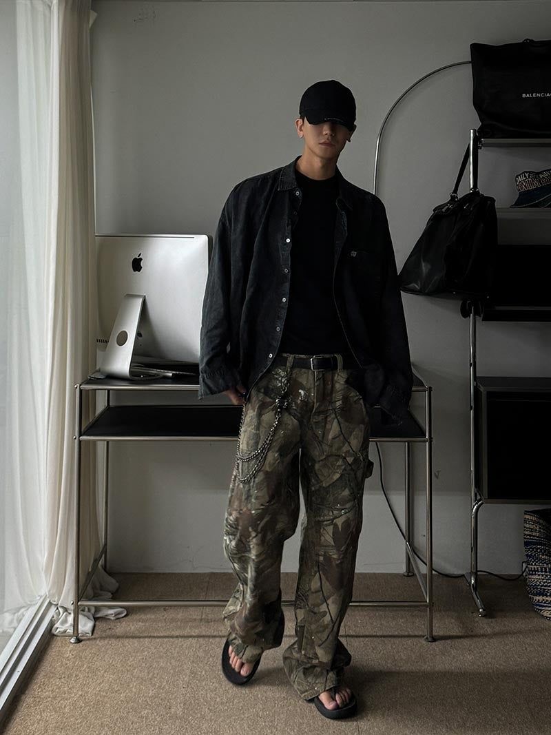 ASCLO Real Camouflage Carpenter Pants
