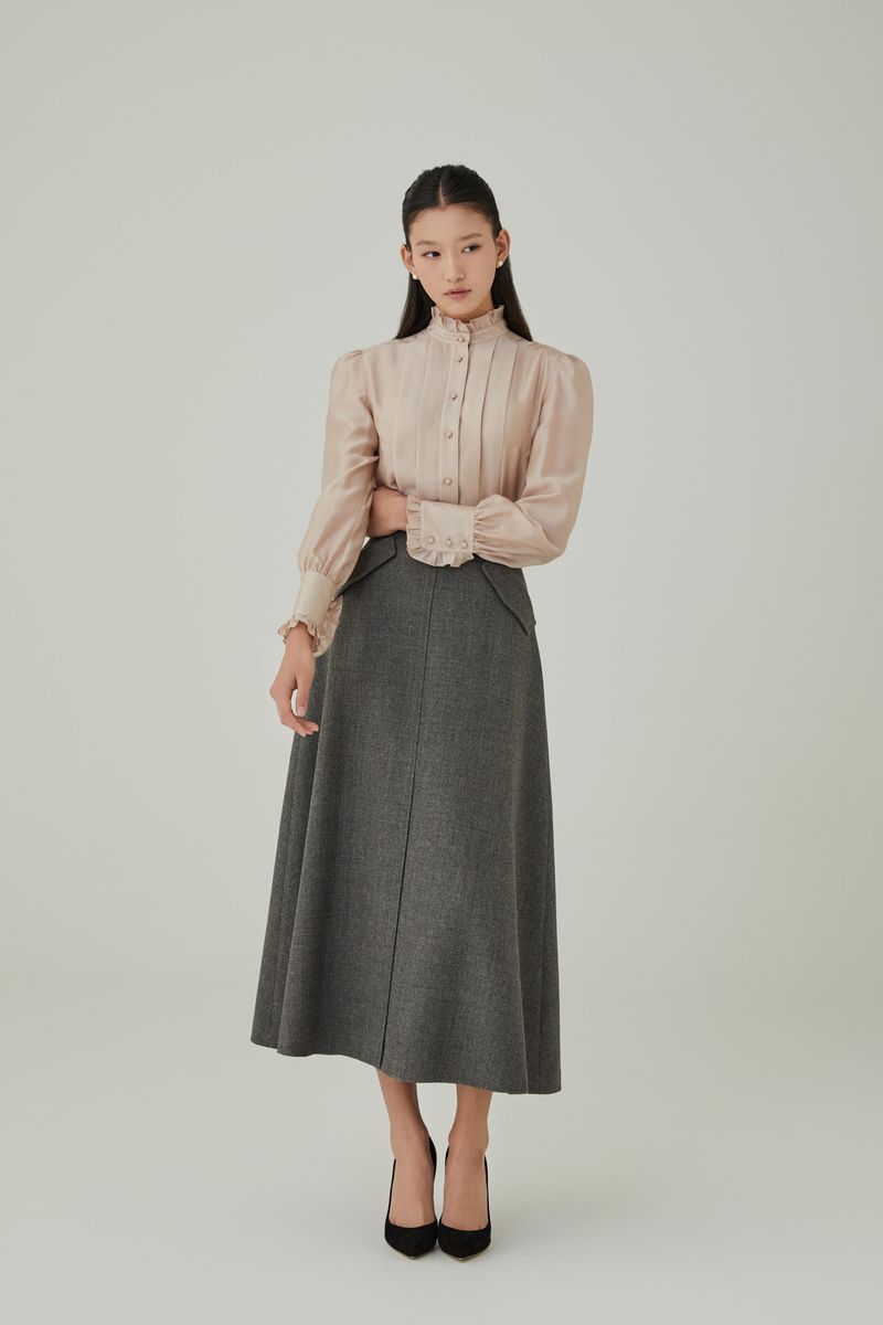 NO.5 TOP - NUDE BEIGE