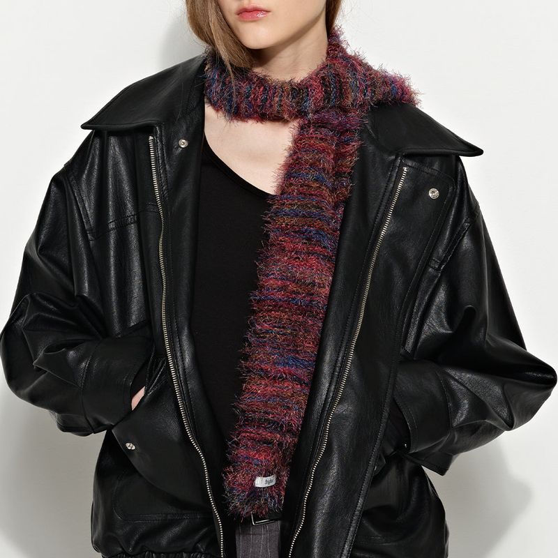 Brighten(ブライトン)の「Mixed Red Scarf(Fashion Accessories)」