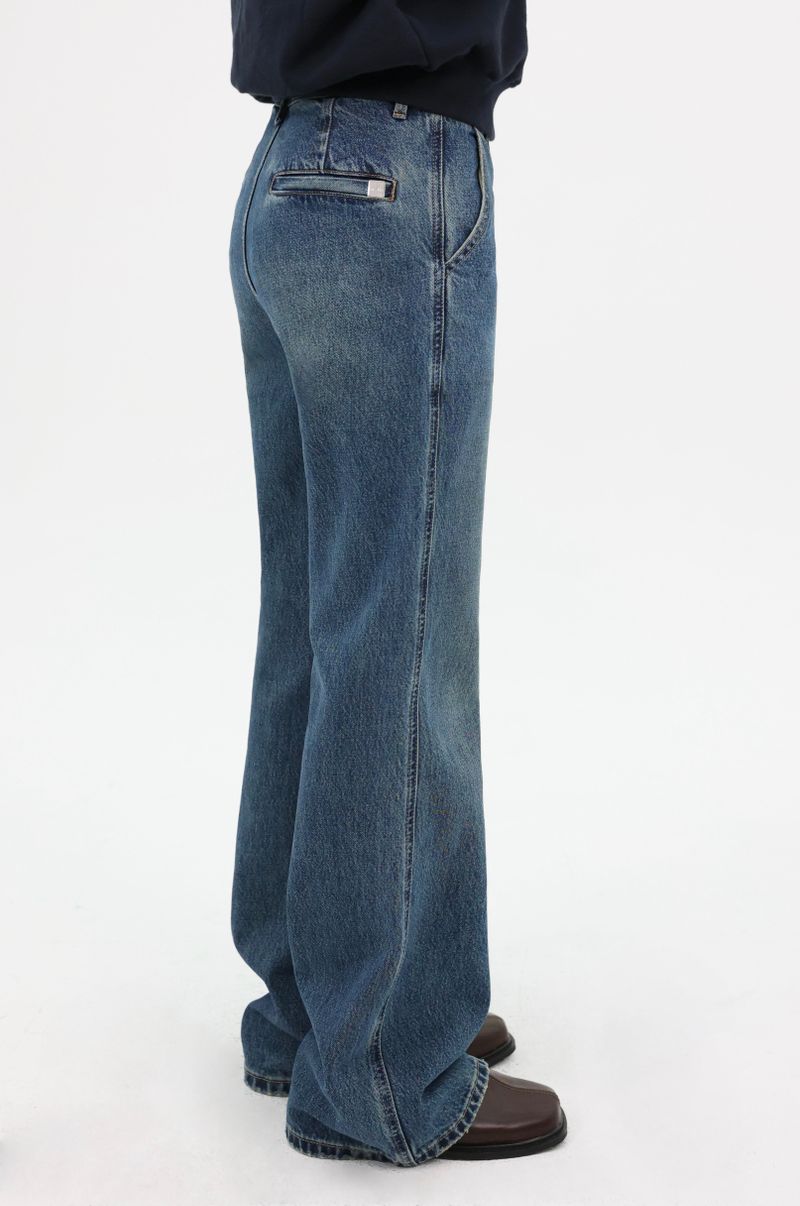 SIGNATURE LOGO FLARE DENIM code 26007