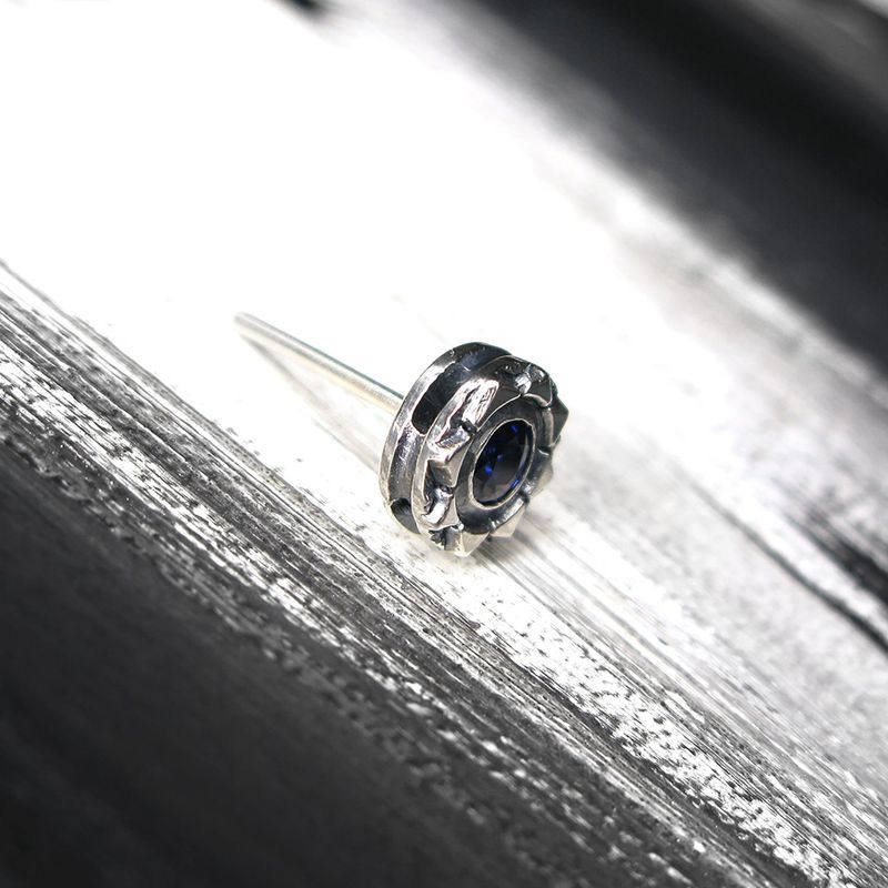 Sunlight-S1 Gemstone silver stud earring