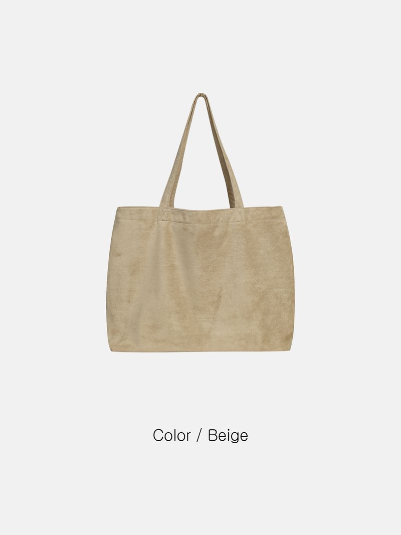 Muffin Suede Big Shopper Bag (3c)