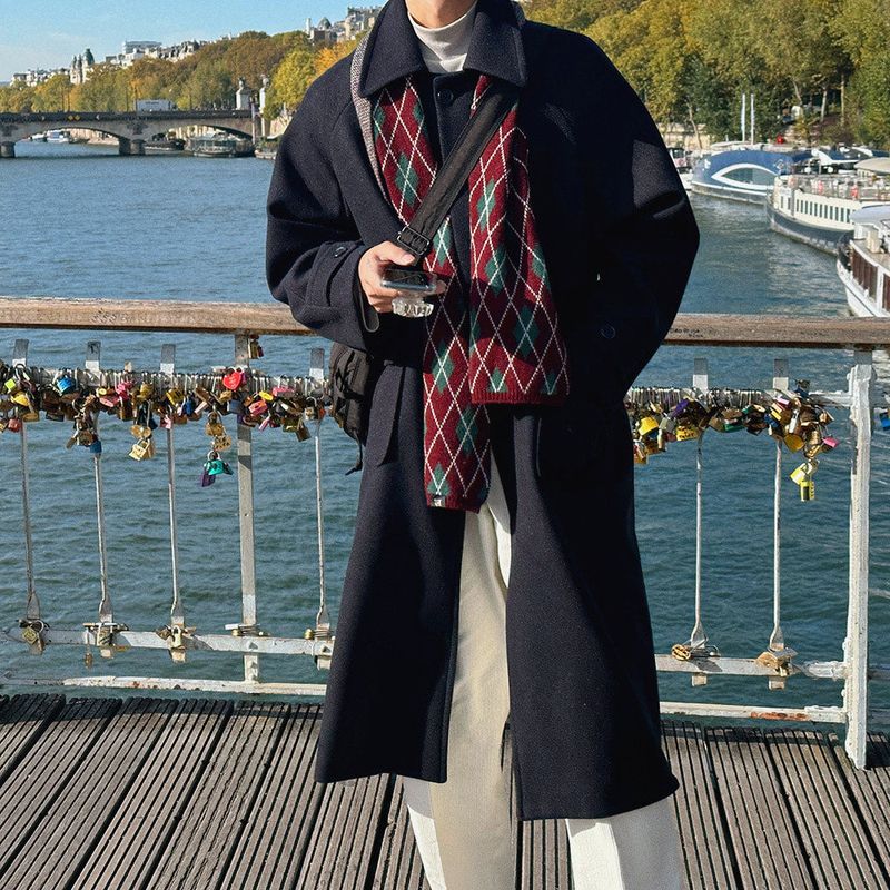 ASCLO Hidden Pocket Wool Coat (3color)