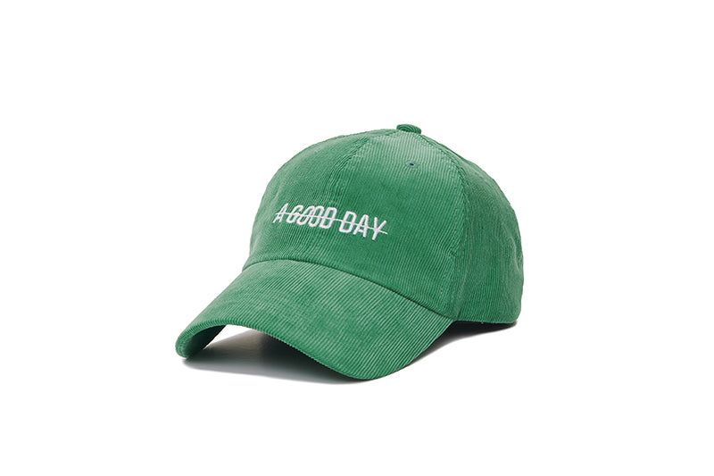 A GOOD DAY（ア グッドデイ）の「CORDUROY BALLCAP (GREEN)（Hats）」
