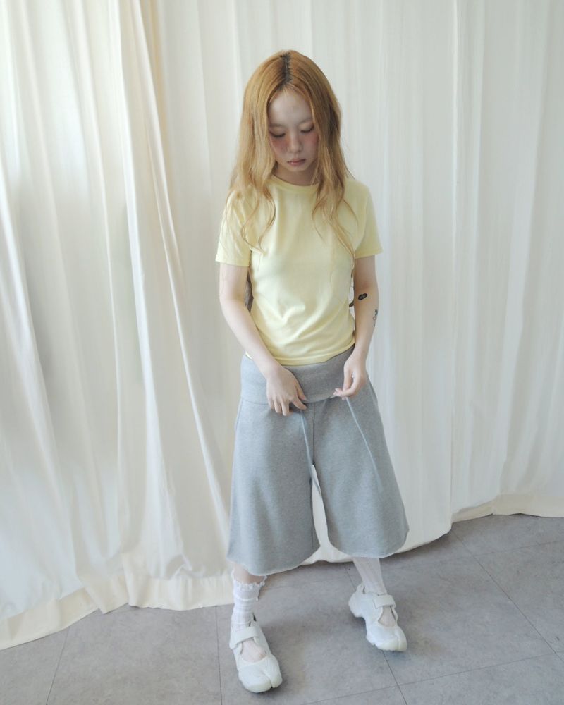 NUPHLO(ニューフロー)の「SLOW FOLDING BERMUDA PANTS(Pants)」