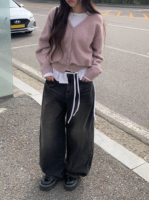 anyonemore（エニーワンモアー）の「トソンウォッシングワイドポケットデニムパンツ（パンツ）」