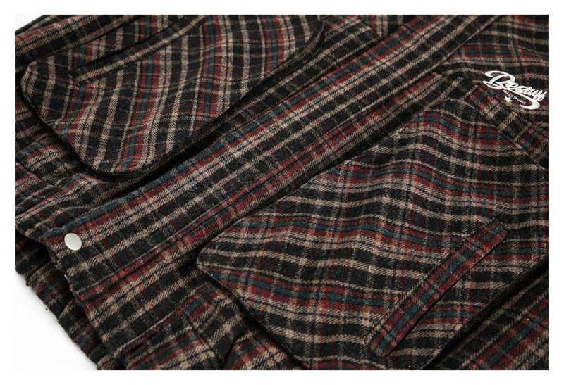 Modern Check Half-Neck Jacket 232903193