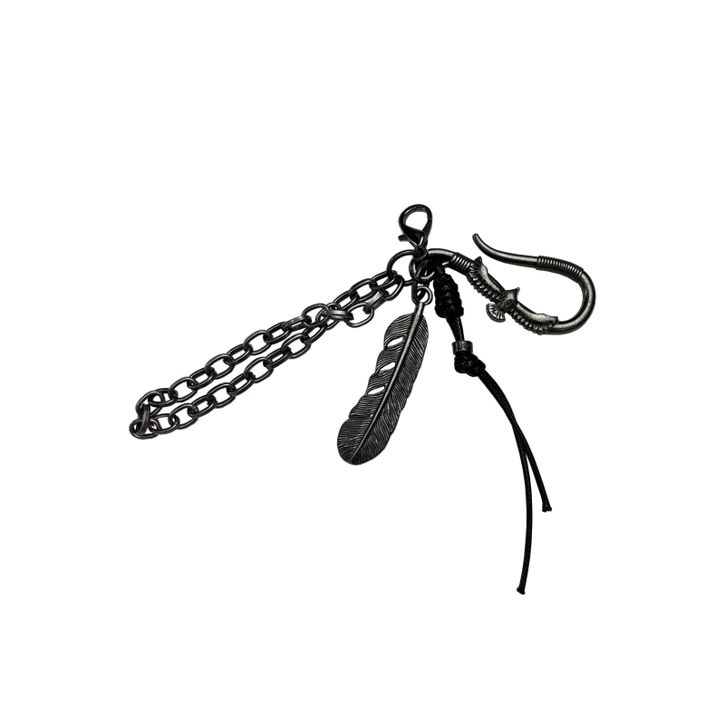 feather keyring