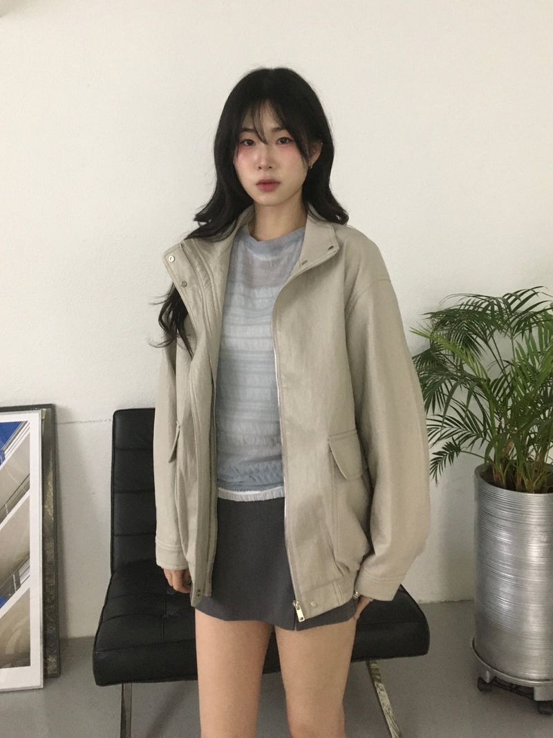 Linkle Leather Jumper