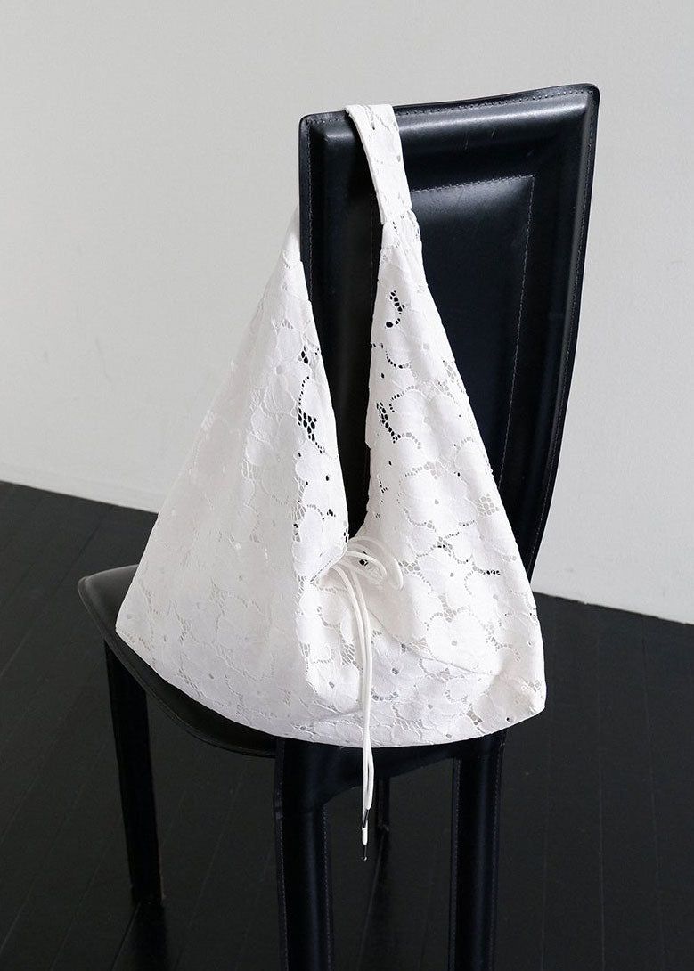 Jeanne Suede Shoulder Bag_Ivory