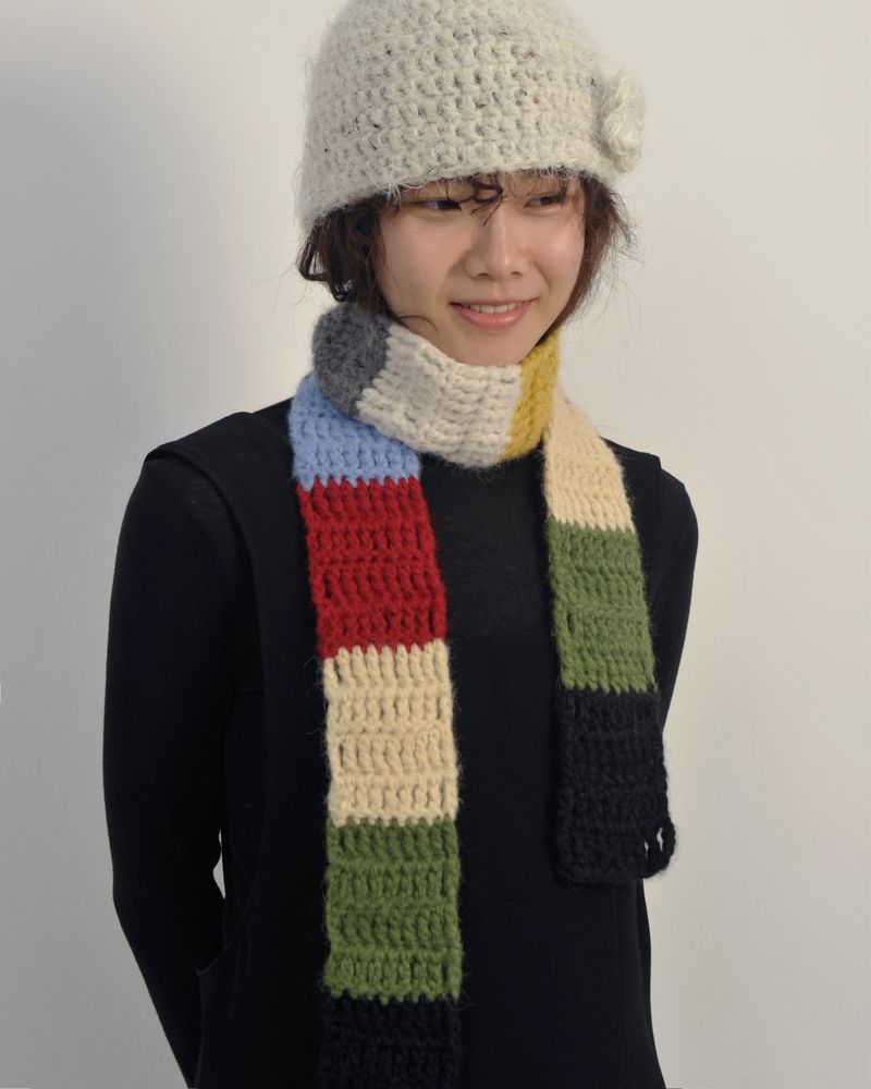 Hairy Knit Beanie