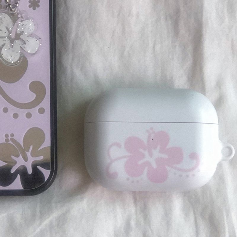 [MADE] bloom airpods case (white)