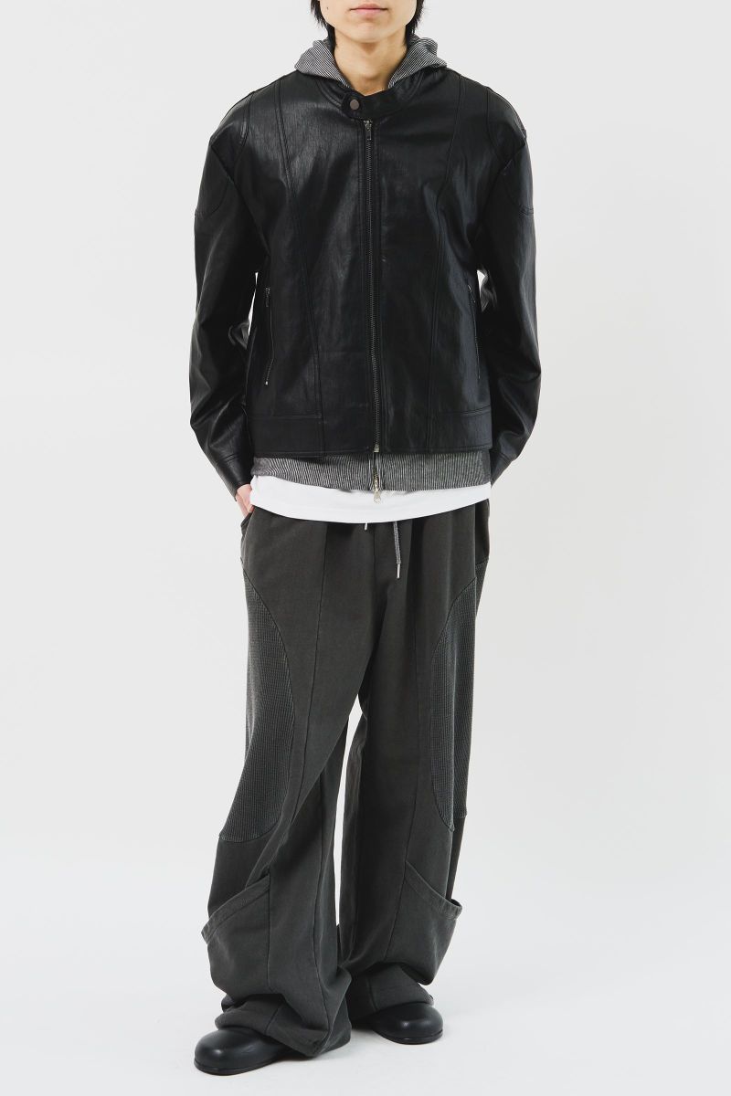 Bella Biker Leather Jacket (2color)