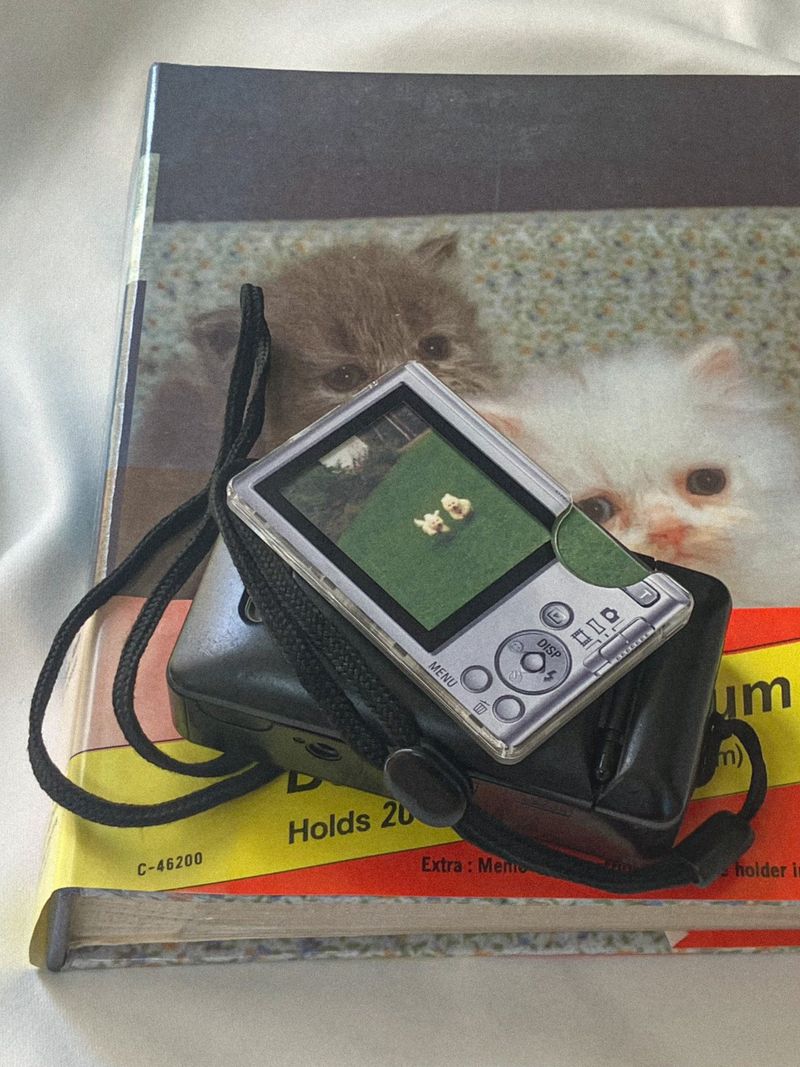 Vintage Digital Camera MagSafe Card Wallet