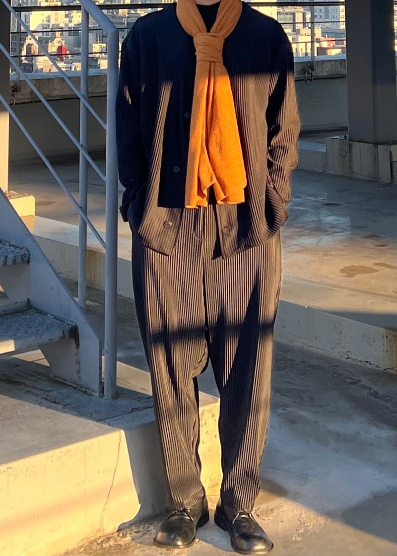 [VIR] obi pleats cardigans