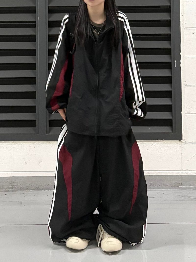 sweep mesh nylon pants
