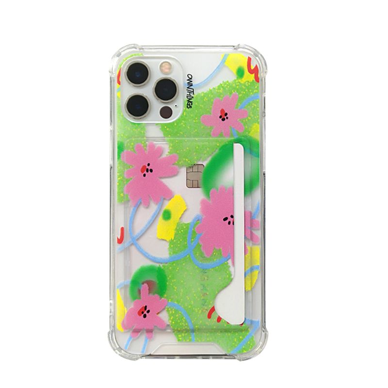 Ownthings（オウンシングス）の「[MADE] ダンデライオンカードケース (ジェリーハード)（スマホグッズ/小物）」
