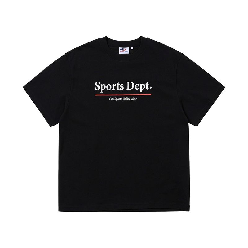 FCMM（エフシーエムエム）の「Sports Dept Line Logo T-shirt - Black（Tops）」