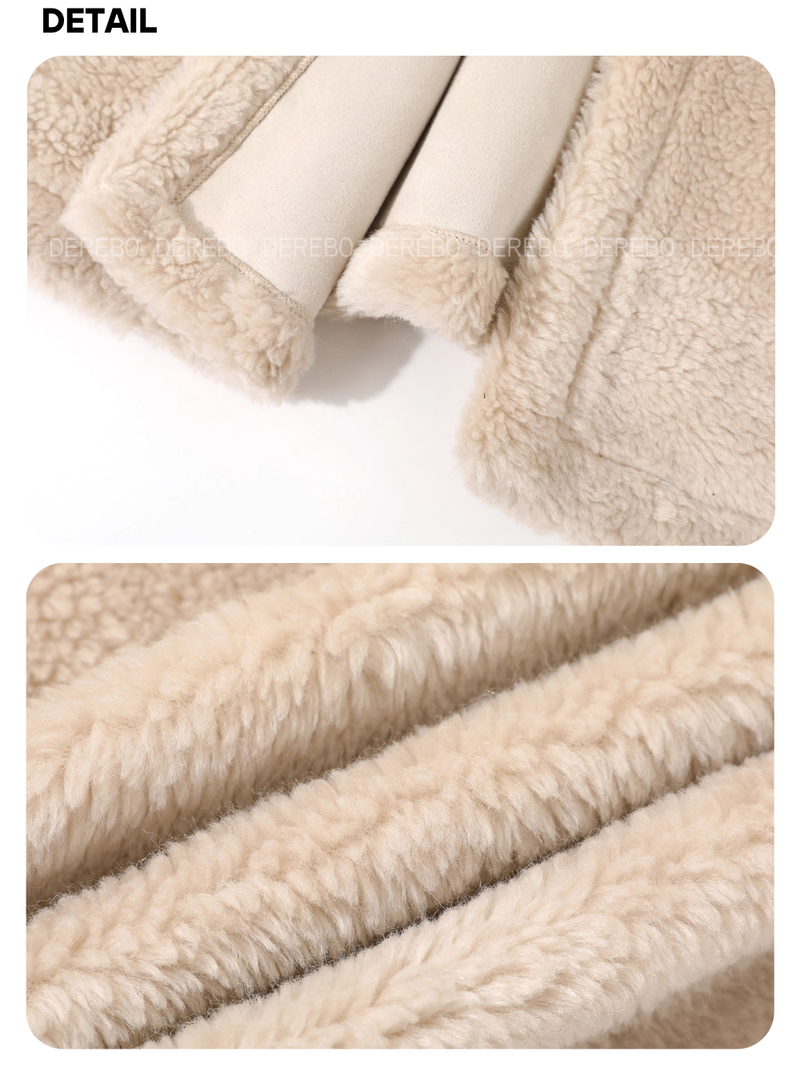 Snow Toggle Wool Mustang Long Coat