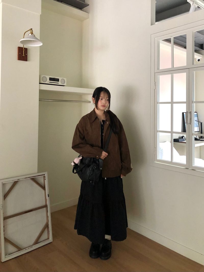 Denny suede jacket (3 colors)