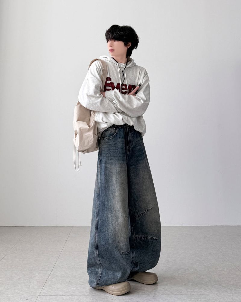 Iglen Check Over Hoodie