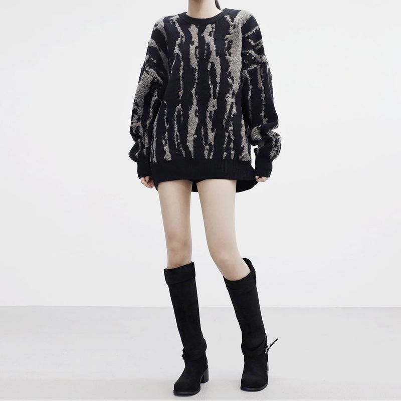 Demin Belt Suede Boots