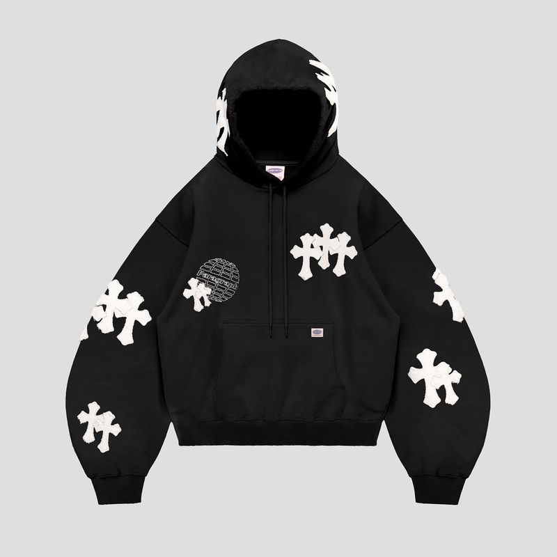 PARAGRAPH（パラグラフ）の「PARAGRAPH CROSS HOODIE（Tops）」