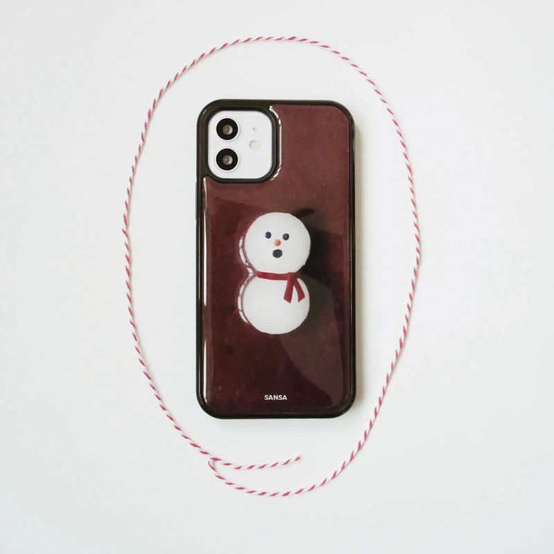 Ong-Simi Snowman_iPhone Galaxy Case(MagSafe)