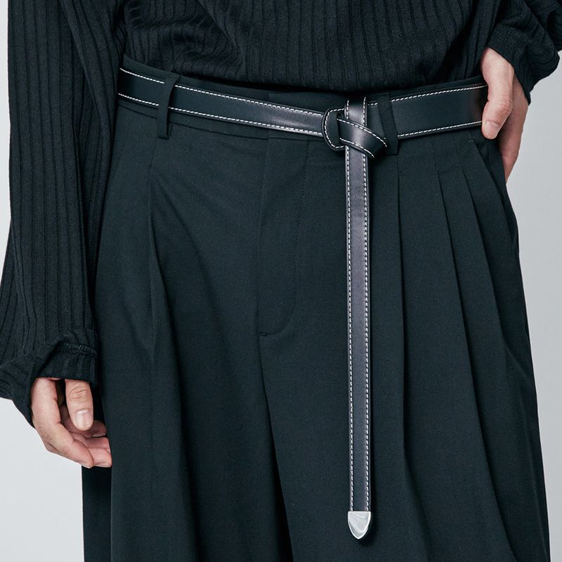 S SY（エスエスワイ）の「western buckle knot stitch belt（Fashion Accessories）」