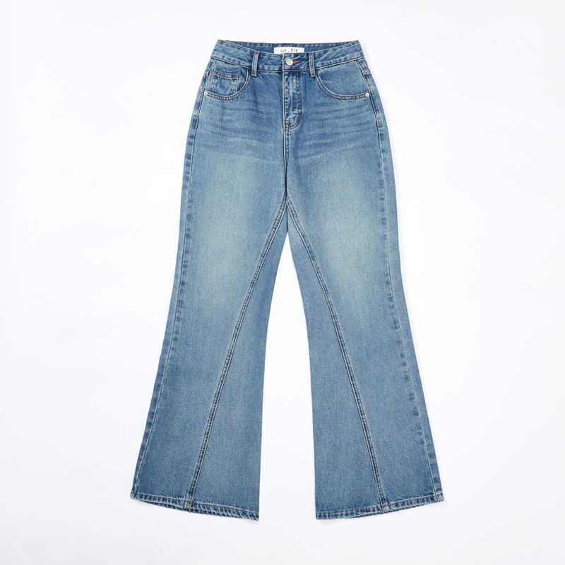 ur.fit(オールフィット)の「3RD REORDER PANEL FLARE JEANS code 25100(Pants)」