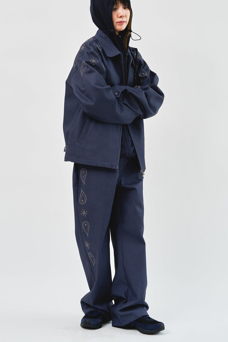 Eta Stud Cotton Jacket (3color)