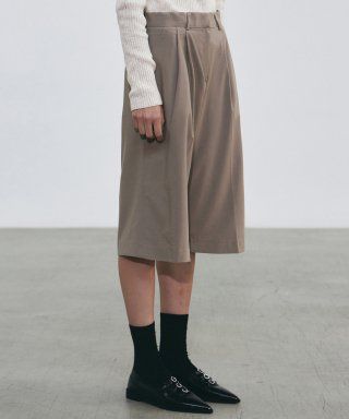 RELAX BERMUDA HALF PANTS_BEIGE
