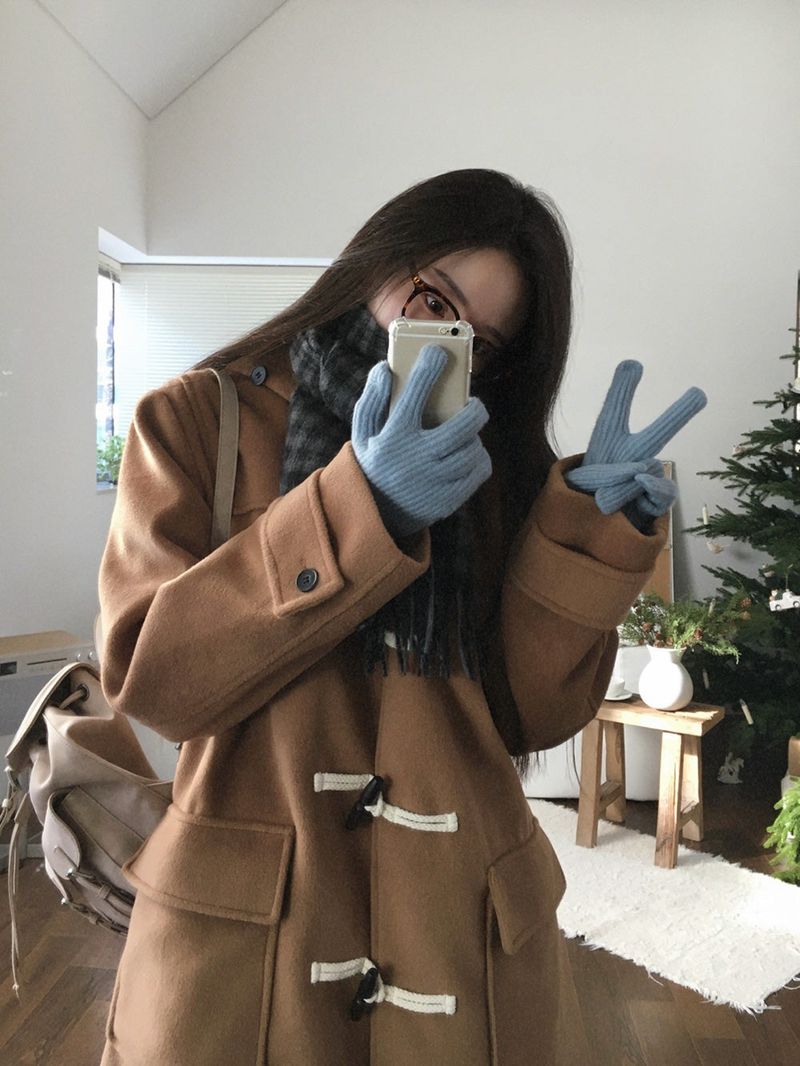 [BELLIDE MADE] Wendy's Duffle Long Coat with Toft