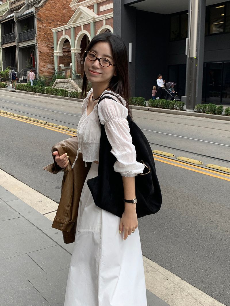 [MADE] POUTO COTTON LONG SKIRT