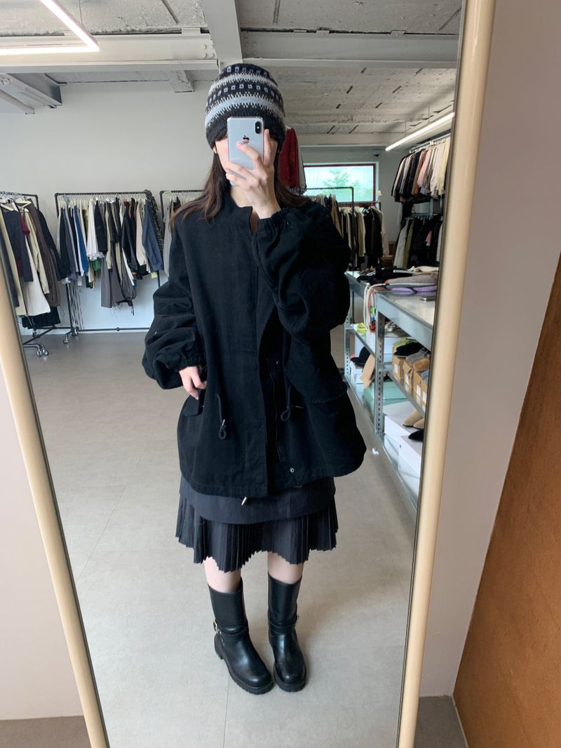 DUGGY（ダギー）の「ハチレイヤードプリテッドスカート (1color)（スカート）」