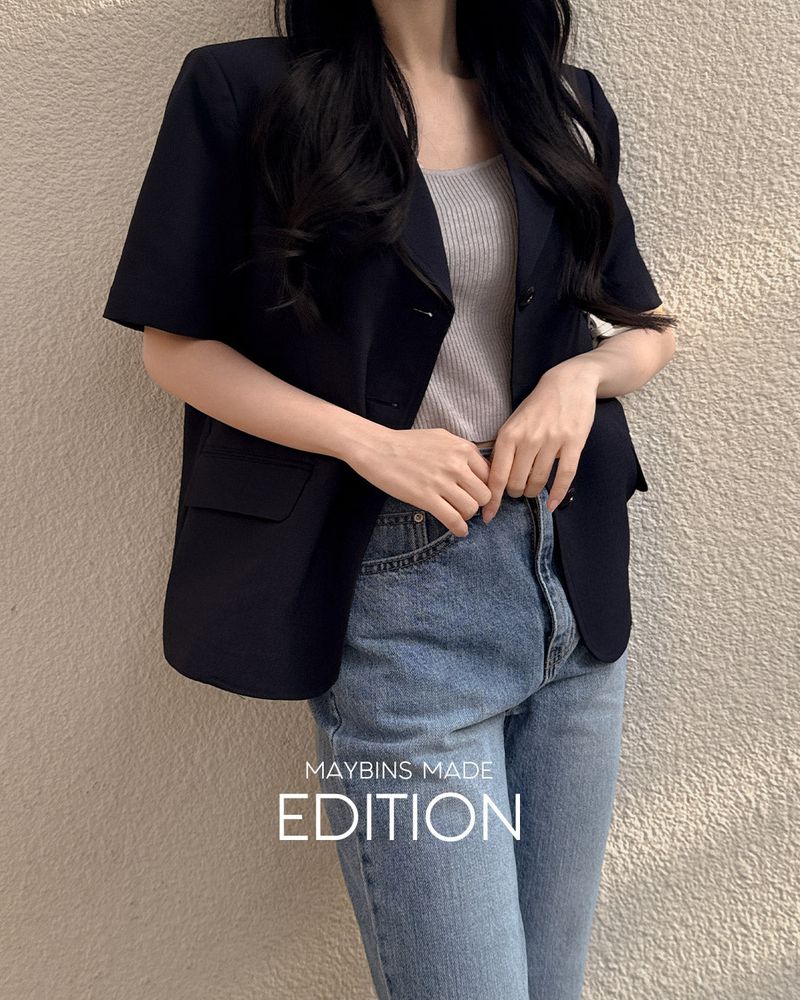 [MADE] Edif Short-Sleeved Jacket