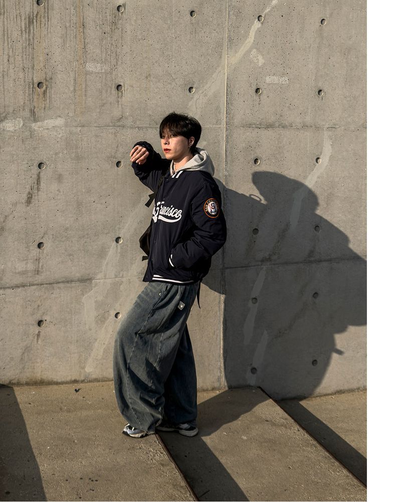 Avan Snap Balloon Fleece Denim