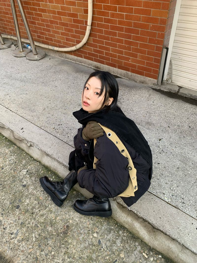  CROP BLOUSON PUFFER